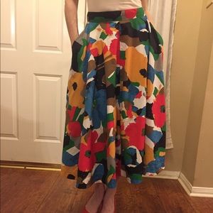 Emily and Fin Far Out & Fabulous Skirt S Floral